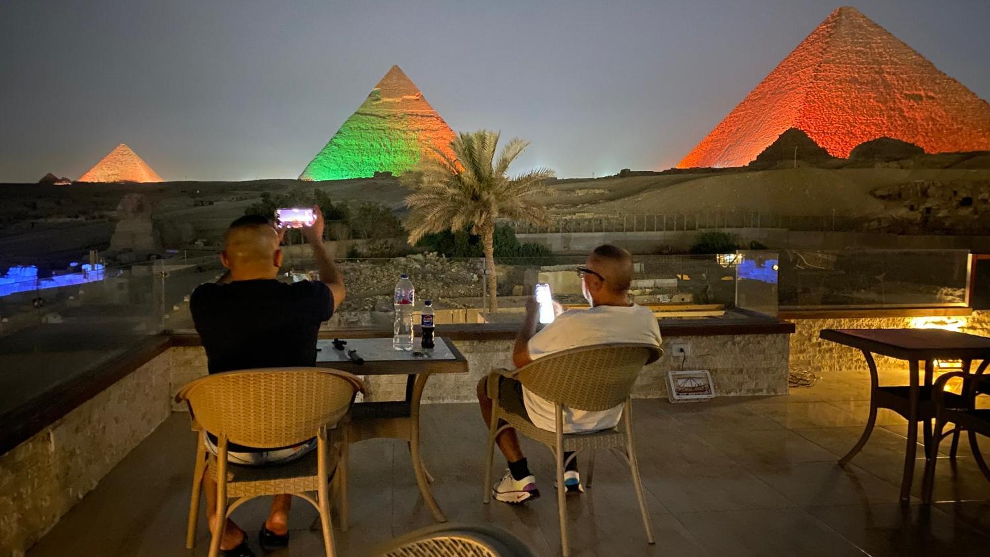 Seven Pyramids View Inn Kairo Exterior foto